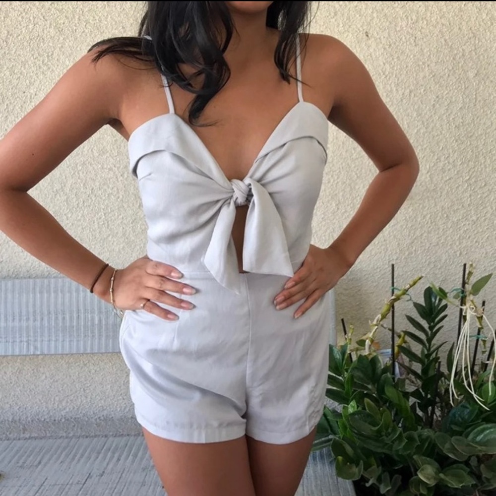 Light grey romper